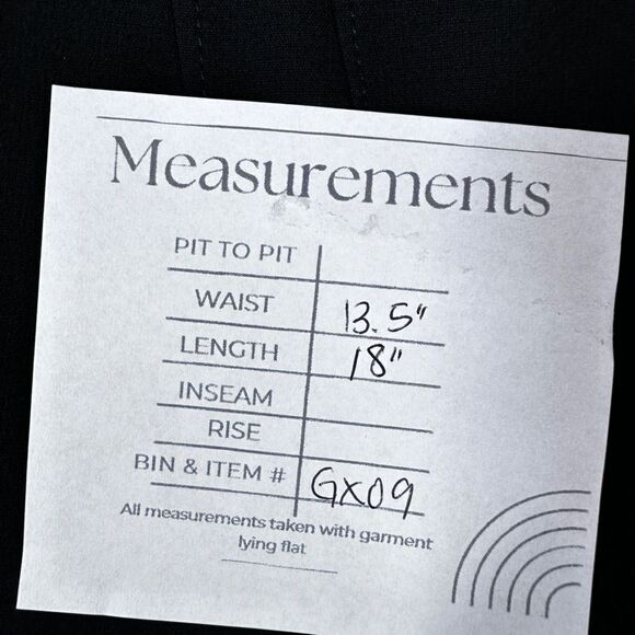 LOFT Black Pencil Mini Skirt Size 0 Petite - Picture 9 of 9